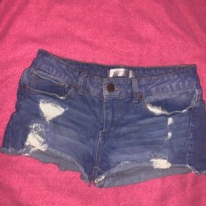 Size 11 Distressed Jean Shorts